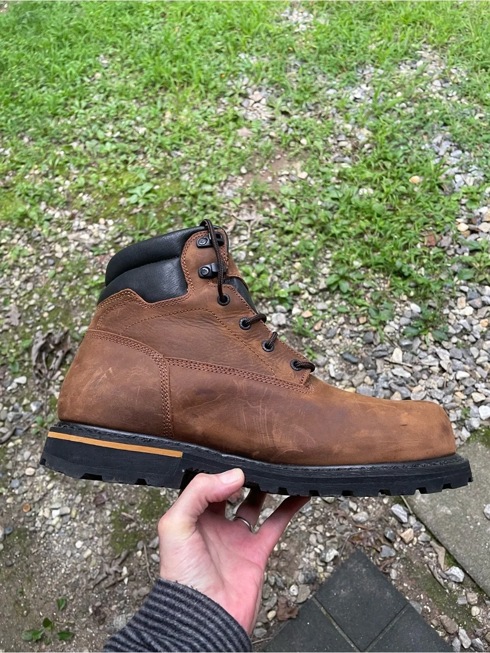 ROCKY Governor Composite Toe Waterproof 6 Inch Work Boots Size 11.5 Men’s